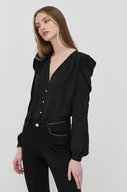 Koszule damskie - Morgan koszula damska kolor czarny regular - miniaturka - grafika 1