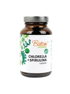 Suplementy naturalne - CHLORELLA + SPIRULINA TABLETKI BIO 150 g (1 TABLETKA = 200 mg)  BATOM - miniaturka - grafika 1