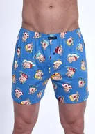 Majtki męskie - BOKSERKI CORNETTE CLASSIC CL-001/170 (kolor niebieski, rozmiar M) - miniaturka - grafika 1