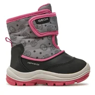 Buty dla dziewczynek - Śniegowce Geox B Flanfil Girl B Abx B263WG 0BCMN C9235 M Czarny - miniaturka - grafika 1