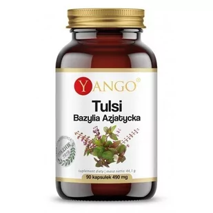 YANGO Yango Tulsi Bazylia Azjatycka 90 kapsułek - Suplementy naturalne - miniaturka - grafika 1