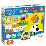 Puzzle - Czuczu Duuuże Puzzle Z Dziurką Wieś 2+ - miniaturka - grafika 1