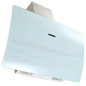 Okapy kuchenne - Shumee Ścienny okap kuchenny stal nierdzewna 756 m/h 90 cm biały - miniaturka - grafika 1