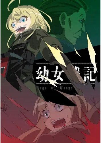 Plakat Anime Manga Youjo Senki yjs_002 A2 (custom)