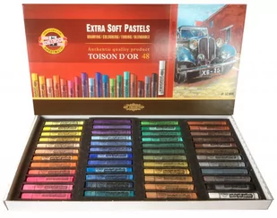 Koh-I-Noor ToisonDor Extra Pastele suche 48 kol - Kredki, ołówki, pastele i pisaki - miniaturka - grafika 1