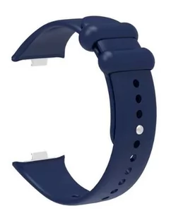 Zamienna silikonowa opaska pasek do Xiaomi Mi BAND 8 PRO / Redmi Watch 4 granatowa - Akcesoria do smartwatchy - miniaturka - grafika 1