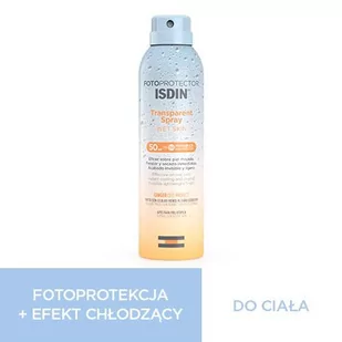 ISDIN Fotoprotector Isdin transparentny spray ochronny spf50 250 ml - Balsamy i kremy do opalania - miniaturka - grafika 1