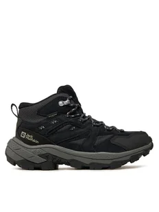 Jack Wolfskin Trekkingi Vojo Tour Texapore Mid W A62071 Szary - Buty trekkingowe damskie - miniaturka - grafika 1