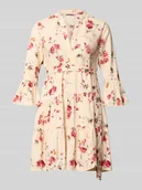 Sukienki - Luźno dopasowana sukienka casualowa z paskiem w talii do wiązania model 'SINA' - miniaturka - grafika 1