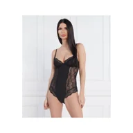 Body - Calvin Klein Underwear Koronkowe body | Skinny fit - miniaturka - grafika 1