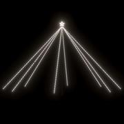 Oświetlenie świąteczne - vidaXL vidaXL Choinka z lampek, 800 zimnych białych diod LED, 5 m - miniaturka - grafika 1