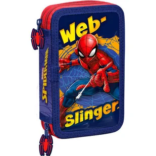 Piórnik SPIDERMAN z wyposażeniem 2 POZIOMY - Piórniki - miniaturka - grafika 1