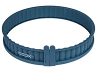 Formy do ciast - Coox Silikonowa forma do quiche ze szklanym dnem (Szaroniebieski) - miniaturka - grafika 1