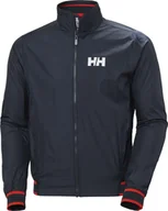 Kurtki męskie - Kurtka męska Helly Hansen Salt Windbreaker granatowa r. L - miniaturka - grafika 1