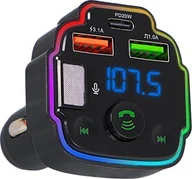 Transmitery FM - Transmiter FM Blow 74-176# Transmiter fm blow bt zestaw głośnomówiący + pd20w - miniaturka - grafika 1