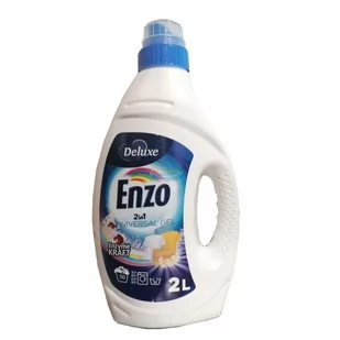 Deluxe Enzyme Kraft 2w1 Enzo Universal 2L (żel do prania białych i kolorowych tkanin) - Środki do prania - miniaturka - grafika 1