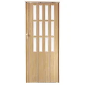 Drzwi wewnętrzne - Drzwi harmonijkowe st13 85 x 203 cm jesion - miniaturka - grafika 1