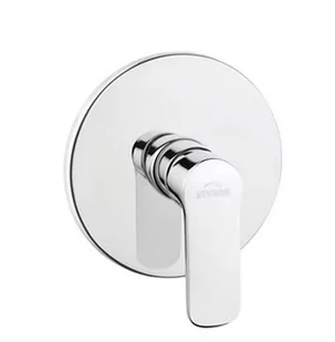 Invena Dokos bateria prysznicowa podtynkowa chrom BP-19-CO1-A - Baterie wannowe i prysznicowe - miniaturka - grafika 1