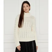 Swetry damskie - Joop! Golf | Regular Fit | z dodatkiem wełny - miniaturka - grafika 1