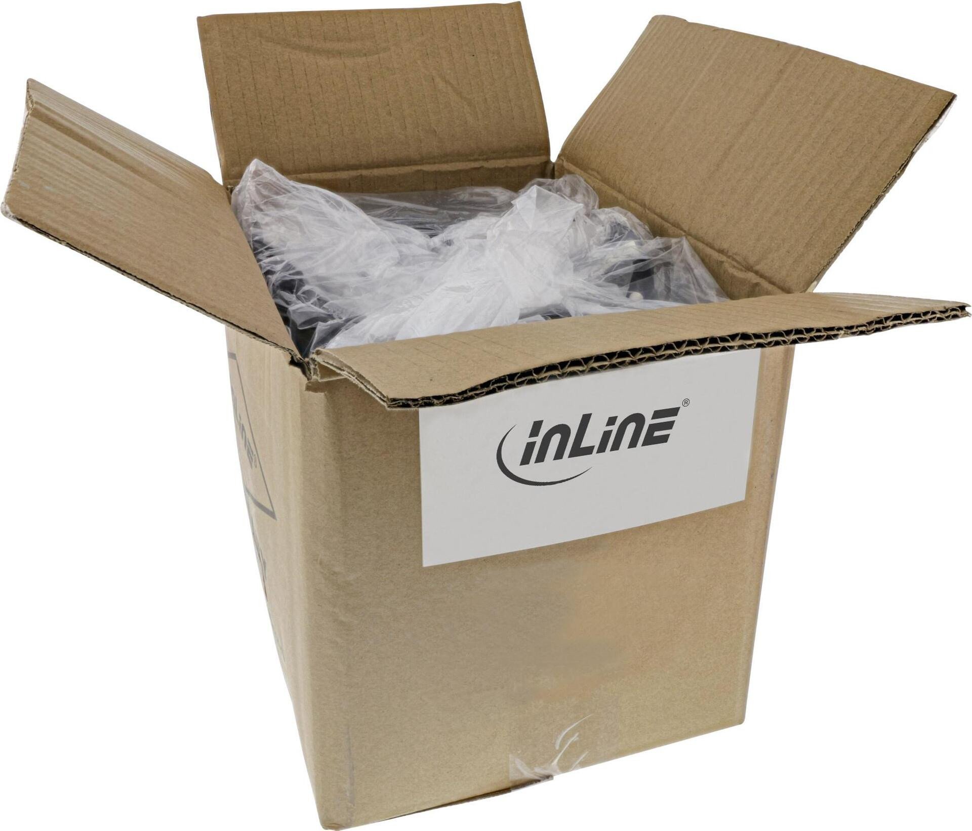 Kabel zasilający InLine 40pcs. Bulk-Pack InLine® Power Cable 3 Pin IEC C13 to C14 black 1.5m