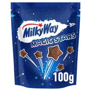Inne słodycze - Milky Way Magic Stars Gwiazdki z puszystej mlecznej czekolady 100 g - miniaturka - grafika 1
