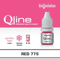 Pigment Bioevolution Red 775 - Qline - 5ml - Pozostałe akcesoria kosmetyczne - miniaturka - grafika 1