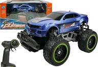 Modele zdalnie sterowane - Lean Sport Auto Zdalnie Sterowane R/C Wysokie Koła Niebieskie - miniaturka - grafika 1