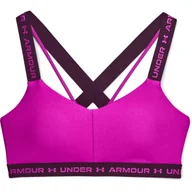 Bielizna sportowa damska - Biustonosz sportowy Under Armour Crossback Low - miniaturka - grafika 1