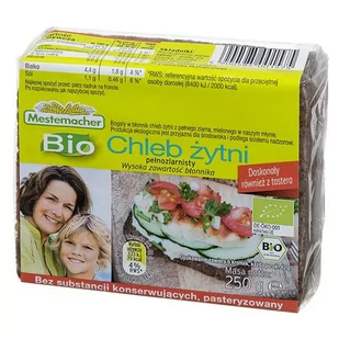 Mastemacher - Chleb żytni pełnoziarnisty bio - Chleb - miniaturka - grafika 1