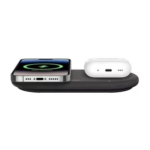 Ładowarka podwójna BoostCharge Pro Qi2 15W czarna - Ładowarki do telefonów - miniaturka - grafika 4