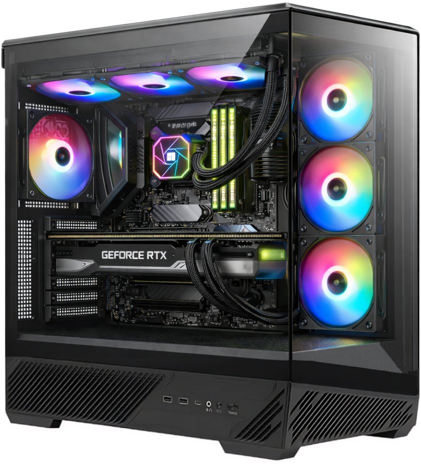 Komputer Hard-Pc Ryzen 7 7800X3D, RTX 5060 TI 8GB, 16GB DDR5, 500GB SSD, 750W, Pano PZ130R