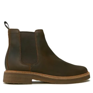 Sztyblety Clarks Clarkdale Easy 261735327 Brązowy - Botki męskie - miniaturka - grafika 1