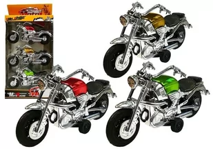 Zestaw Motocykli z Naciągiem 3 sztuki - Samochody i pojazdy dla dzieci - miniaturka - grafika 1