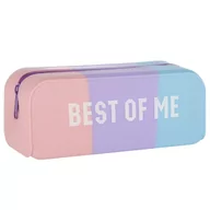 Piórniki - Pastelowy, silikonowy piórnik/kosmetyczka na zamek 8x20x6cm Uniwersalny - miniaturka - grafika 1