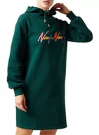Sukienki - Naf Naf Maia R1 Sukienka, Ciemna Zielona, L Kobiety, Ciemna zieleń, L - miniaturka - grafika 1
