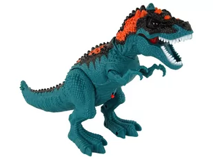 Dinozaur RC Światła Dźwięki Niebieski - Figurki dla dzieci - miniaturka - grafika 3