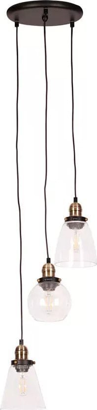 Lampa wisząca Lumes Nowoczesna lampa wisząca z 3 zwisami - S610-Ferva