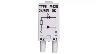 Relpol Moduł sygnalizacyjny LD diody LED zielony + D) 24-60V DC M42G szary 854843 - Inne akcesoria elektryczne - miniaturka - grafika 2