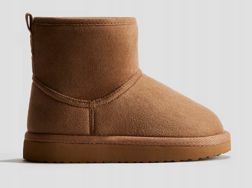 H&M BUTY ŚNIEGOWCE DZIECIĘCE OCIEPLANE BRĄZOWE 28/29 Y6B