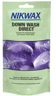 Nikwax Środek czyszczĄcy i impregnujĄcy down wash direct 100 ml ŚRODEK PIORĄCO-IMPREGNUJ DOWN WASH NIKWA - Sporty zimowe - akcesoria - miniaturka - grafika 1