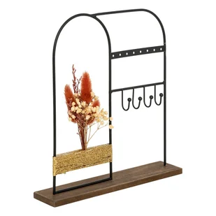 Atmosphera createur d'interieur - Stojak na biżuterię jesień metal czarny h26cm - Biżuteria - akcesoria Atmosphera createur d'interieur - Stojak na biżuterię jesień metal czarny h26cm - Biżuteria - akcesoria - miniaturka - grafika 2