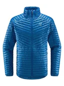 Kurtki męskie - Haglöfs Kurtka pikowana "Lim Mimic" w kolorze niebieskim - miniaturka - grafika 1