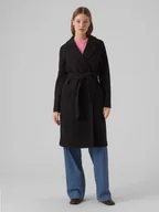Kurtki damskie - Vero Moda Płaszcz przejściowy w kolorze czarnym - miniaturka - grafika 1