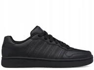 Buty sportowe męskie - Buty Męskie K-Swiss 06931-001-M Court Palisades Czarne 45 - miniaturka - grafika 1