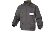 Odzież robocza - Delta Plus Bluza PANOSTYLE z poliestru 65%) bawełny 35%) 235 g/m2 kolor szaro-zielony rozmiar XS CORP M6VESGRTPT M6VESGRTPT - miniaturka - grafika 1