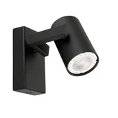 Oprawy, klosze i abażury - Reflektorek Mola czarny GU10 Italux - miniaturka - grafika 1