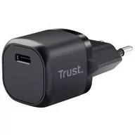 Ładowarki do telefonów - Ładowarka sieciowa Trust Maxo 20 W USB-C (25174) Czarny - miniaturka - grafika 1