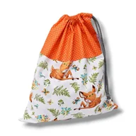 Torby szkolne - Worek na buty worek na kapcie do szkoły sarenki - miniaturka - grafika 1