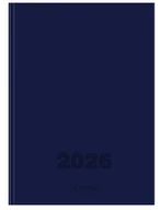 Kalendarze - Kalendarz 2026 A4 dzienny Szefa Dtp granat Herlitz - kalendarz - miniaturka - grafika 1