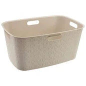 Kosze na bieliznę - Kosz na bieliznę Softex pojemność 45 L Curver - miniaturka - grafika 1